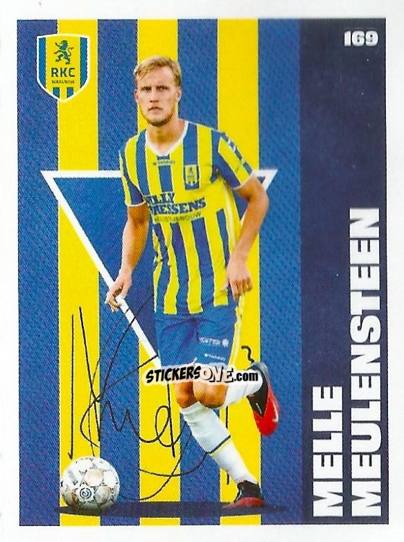 Sticker Melle Meulensteen - Eredivisie Onze Voetbal helden 2021 n. 169 - Albert Heijn
