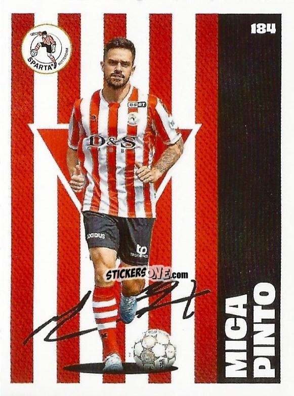 Sticker Mica Pinto - Eredivisie Onze Voetbal helden 2021 n. 184 - Albert Heijn
