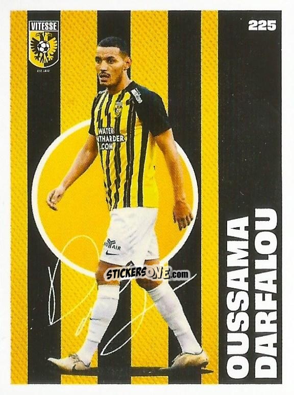 Sticker Oussama Darfalou - Eredivisie Onze Voetbal helden 2021 n. 225 - Albert Heijn
