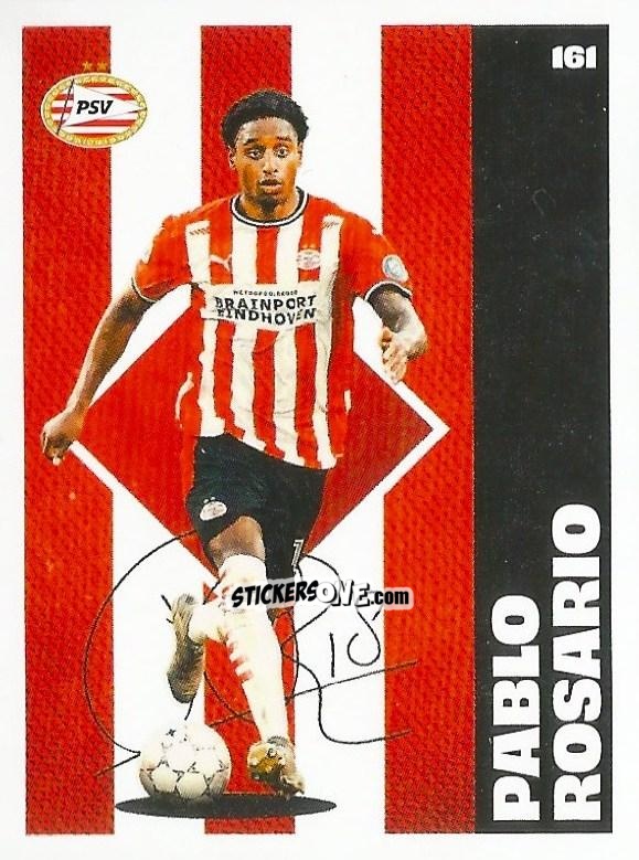 Figurina Pablo Rosario - Eredivisie Onze Voetbal helden 2021 n. 161 - Albert Heijn
