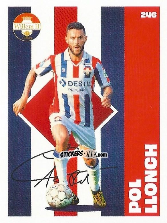 Sticker Pol Llonch - Eredivisie Onze Voetbal helden 2021 n. 246 - Albert Heijn
