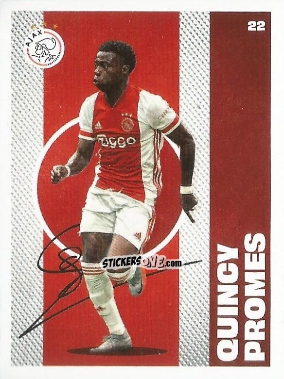 Figurina Quincy Promes - Eredivisie Onze Voetbal helden 2021 n. 22 - Albert Heijn
