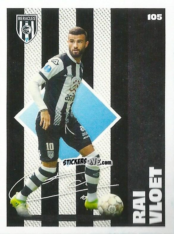 Cromo Rai Vloet - Eredivisie Onze Voetbal helden 2021 n. 105 - Albert Heijn

