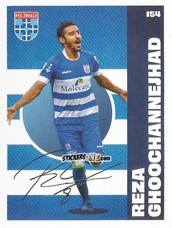 Figurina Reza Goochannejhad - Eredivisie Onze Voetbal helden 2021 n. 154 - Albert Heijn
