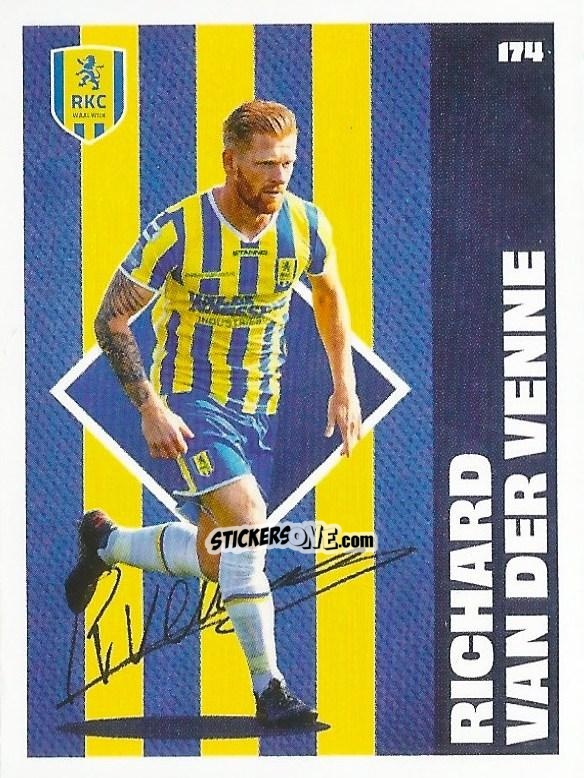 Sticker Richard van der Venne - Eredivisie Onze Voetbal helden 2021 n. 174 - Albert Heijn
