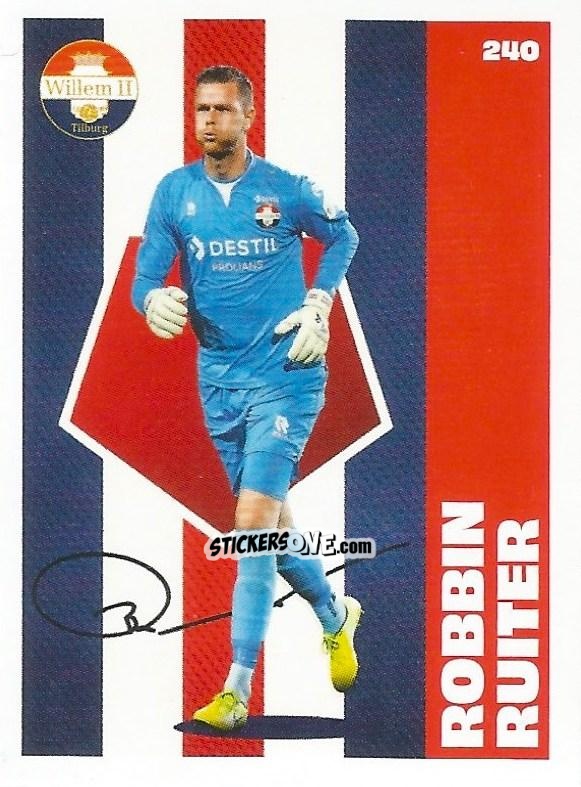 Sticker Robbin Ruiter - Eredivisie Onze Voetbal helden 2021 n. 240 - Albert Heijn
