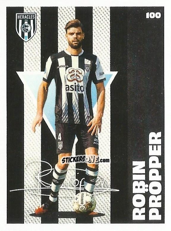Sticker Robin Pröpper - Eredivisie Onze Voetbal helden 2021 n. 100 - Albert Heijn
