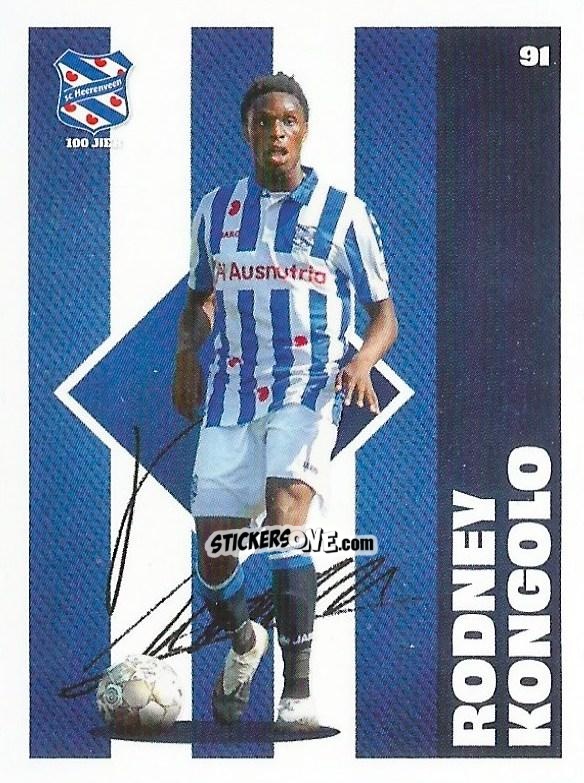 Figurina Rodney Kongolo - Eredivisie Onze Voetbal helden 2021 n. 91 - Albert Heijn
