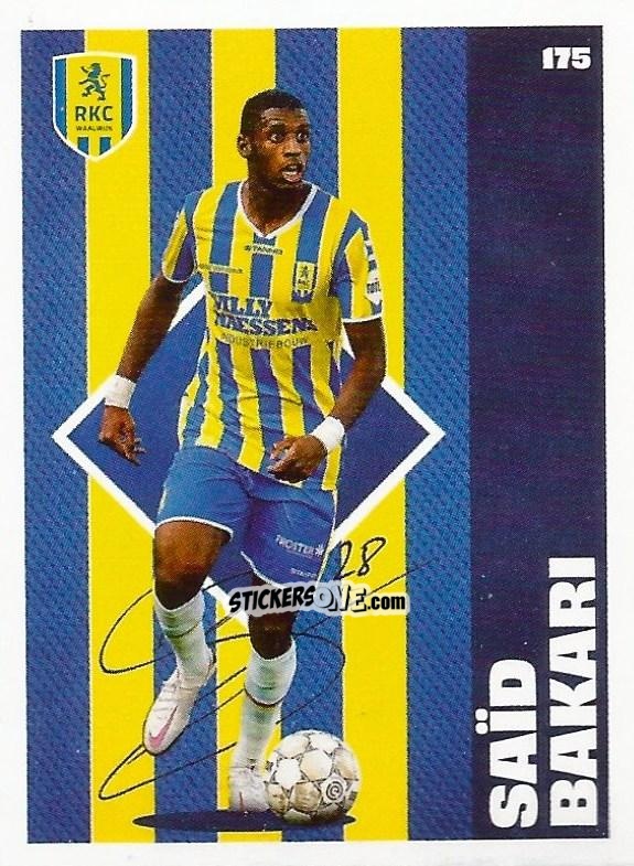 Sticker Said Bakari - Eredivisie Onze Voetbal helden 2021 n. 175 - Albert Heijn
