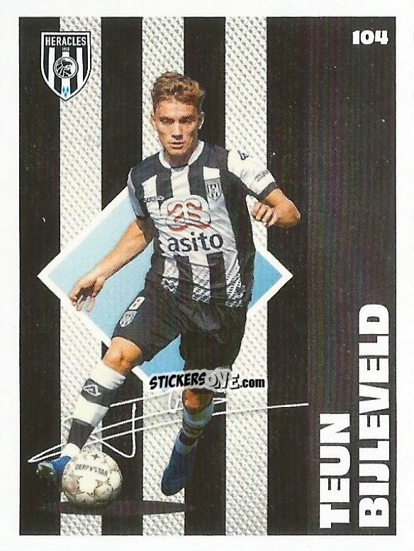 Sticker Teun Bijleveld - Eredivisie Onze Voetbal helden 2021 n. 104 - Albert Heijn
