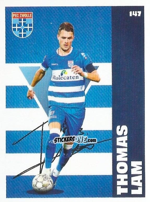 Sticker Thomas Lam - Eredivisie Onze Voetbal helden 2021 n. 147 - Albert Heijn
