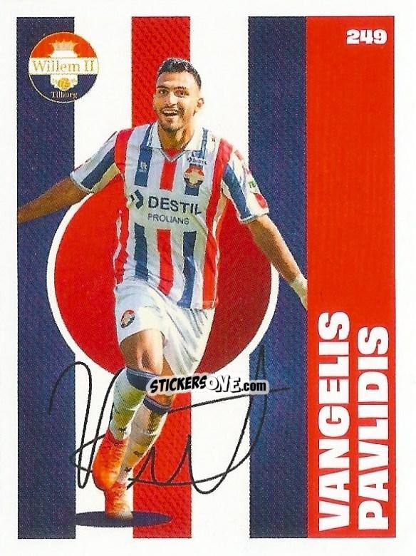 Sticker Vangelis Pavlidis - Eredivisie Onze Voetbal helden 2021 n. 249 - Albert Heijn
