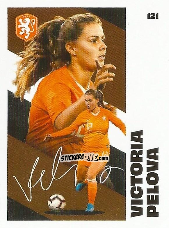 Cromo Victoria Pelova - Eredivisie Onze Voetbal helden 2021 n. 121 - Albert Heijn

