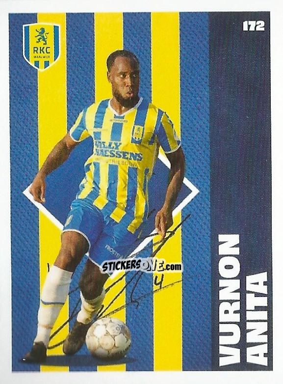 Sticker Vurnon Anita - Eredivisie Onze Voetbal helden 2021 n. 172 - Albert Heijn
