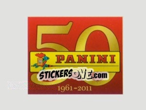 Sticker 50 Jahre Panini Logo - Borussia Dortmund 2011-2012 n. 1 - Panini