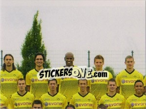 Sticker Das Team (Puzzle) - Borussia Dortmund 2011-2012 n. 4 - Panini