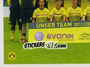 Sticker Das Team (Puzzle) - Borussia Dortmund 2011-2012 n. 6 - Panini