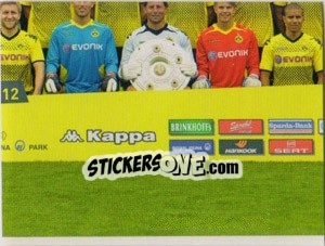 Cromo Das Team (Puzzle) - Borussia Dortmund 2011-2012 - Panini