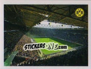 Cromo Signal Iduna Park. Von oben - Borussia Dortmund 2011-2012 - Panini