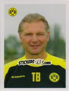 Sticker Wolfgang de Beer - Borussia Dortmund 2011-2012 - Panini