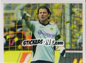 Sticker Roman Weidenfeller (Puzzle) - Borussia Dortmund 2011-2012 n. 19 - Panini