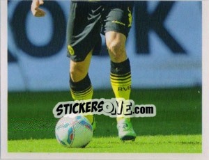 Sticker Neven Subotic (Puzzle) - Borussia Dortmund 2011-2012 n. 30 - Panini