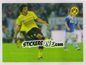 Sticker Mats Hummels - Borussia Dortmund 2011-2012 n. 38 - Panini