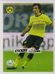 Sticker Mats Hummels - Borussia Dortmund 2011-2012 n. 39 - Panini