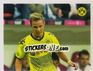 Sticker Mario Götze (Puzzle) - Borussia Dortmund 2011-2012 n. 89 - Panini