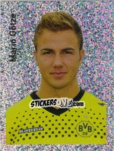 Cromo Mario Götze - Borussia Dortmund 2011-2012 - Panini