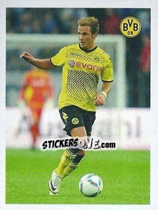 Sticker Mario Götze - Borussia Dortmund 2011-2012 n. 92 - Panini