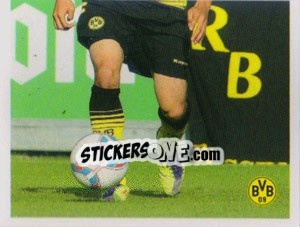 Cromo Shinji Kagawa (Puzzle) - Borussia Dortmund 2011-2012 n. 124 - Panini