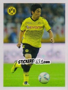 Sticker Shinji Kagawa - Borussia Dortmund 2011-2012 n. 126 - Panini