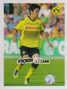 Cromo Shinji Kagawa - Borussia Dortmund 2011-2012 - Panini
