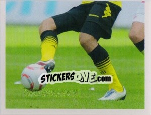 Cromo Lucas Barrios (Puzzle) - Borussia Dortmund 2011-2012 - Panini