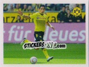 Figurina Lucas Barrios - Borussia Dortmund 2011-2012 - Panini