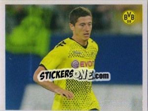 Sticker Robert Lewandowski (Puzzle) - Borussia Dortmund 2011-2012 n. 147 - Panini