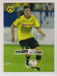 Figurina Robert Lewandowski - Borussia Dortmund 2011-2012 - Panini
