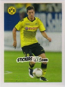 Sticker Robert Lewandowski - Borussia Dortmund 2011-2012 n. 152 - Panini