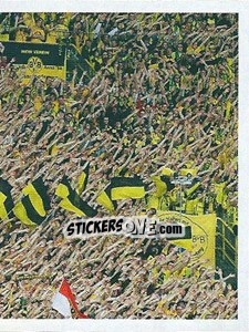 Sticker Südtribüne B (Puzzle) - Borussia Dortmund 2011-2012 - Panini