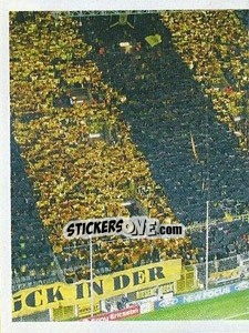 Sticker Südtribüne C (Puzzle) - Borussia Dortmund 2011-2012 n. 157 - Panini