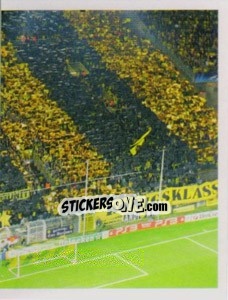 Sticker Südtribüne C (Puzzle) - Borussia Dortmund 2011-2012 n. 158 - Panini