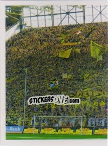 Sticker Südtribüne D (Puzzle) - Borussia Dortmund 2011-2012 n. 159 - Panini