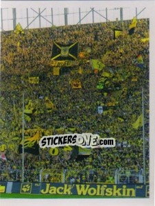 Sticker Südtribüne D (Puzzle) - Borussia Dortmund 2011-2012 n. 160 - Panini