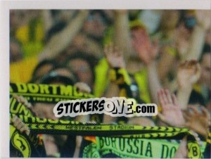 Sticker Südtribüne E (Puzzle) - Borussia Dortmund 2011-2012 n. 161 - Panini