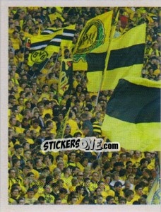 Sticker Südtribüne F (Puzzle) - Borussia Dortmund 2011-2012 n. 165 - Panini