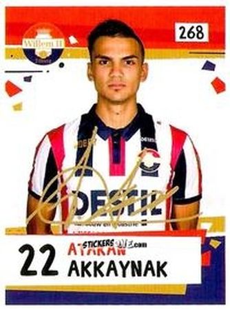 Sticker Atakan Akkaynak - Eredivisie Voetbal plaatjes 2019 n. 268 - Albert Heijn
