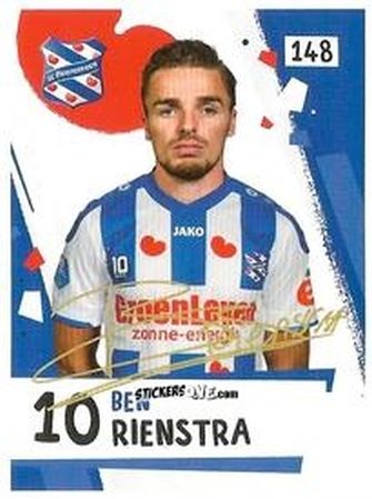 Sticker Ben Rienstra - Eredivisie Voetbal plaatjes 2019 n. 148 - Albert Heijn
