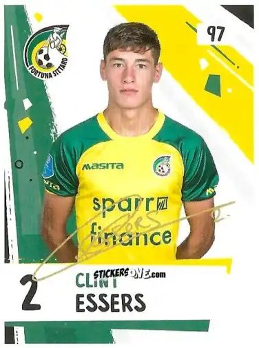 Figurina Clint Essers - Eredivisie Voetbal plaatjes 2019 n. 97 - Albert Heijn
