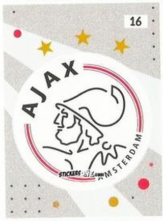 Sticker Club Badge - Eredivisie Voetbal plaatjes 2019 n. 16 - Albert Heijn
